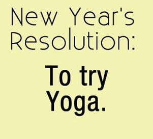 New Years yoga