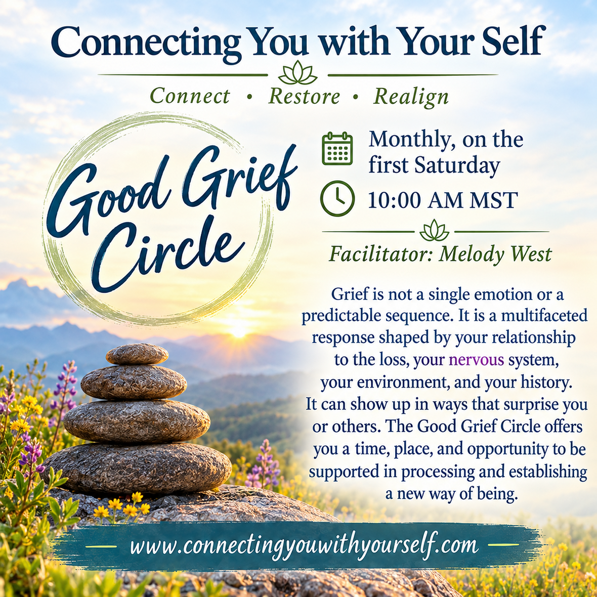 Good Grief Circle Flyer
